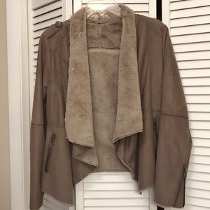 Lovestitch suede jacket